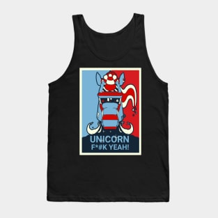 unicornio americano Tank Top